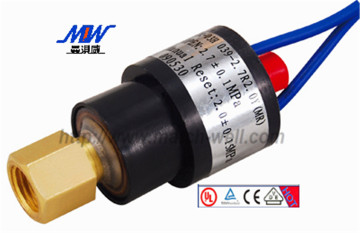 Manual Reset Pressure Switch with CE, VDE, UL Approved