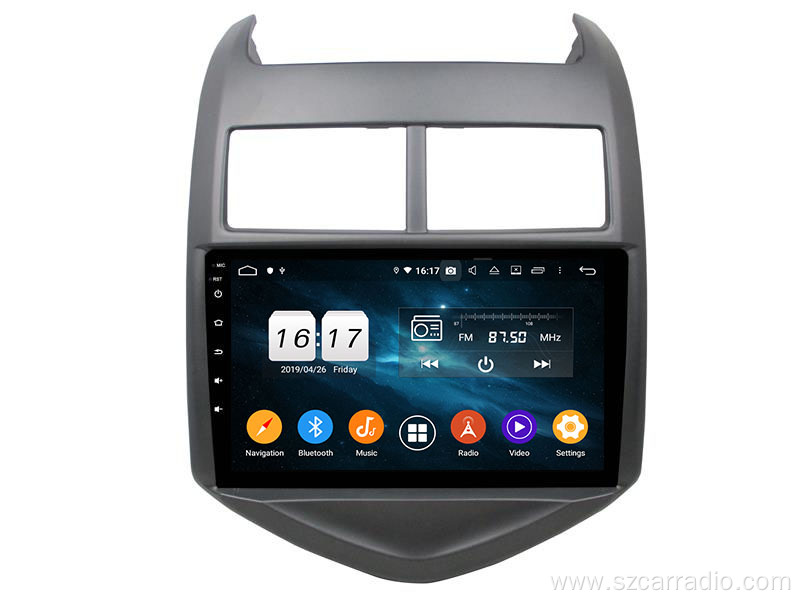 2015 Aveo car multimedia system android 9.0