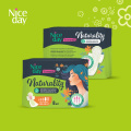 Impresión de flores de Niceday absorbe rápida almohadilla sanitaria