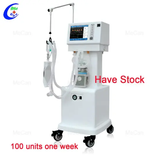 Invasive ICU Ventilators with Compressor ICU Respirator