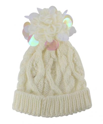 赤ちゃんの子供の冬の帽子
