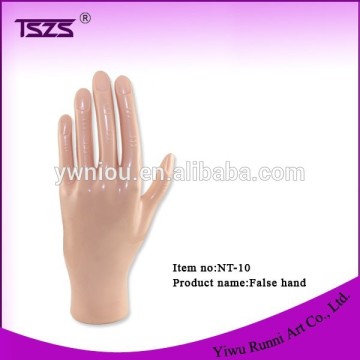 Practice Hand Nail Art Trainer Hand Acrylic Gel False Tip Dispaly Stand hand