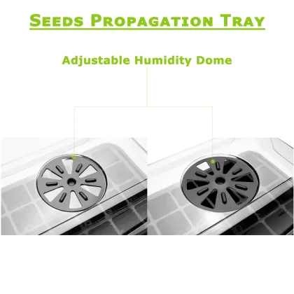 Hydroponic Growing Kits Plastic Seed Nursery Trays
