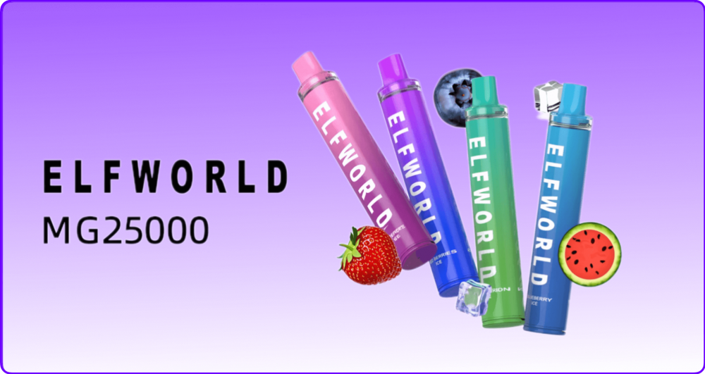 Elfworld 2500 sekali pakai vape