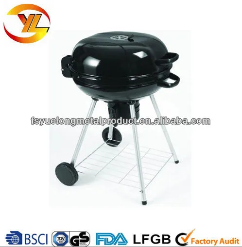 22'' Kettle Grill,Trolley type,with ash pan
