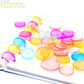 12pcs Fajas 24mm Discbound Planner Notebook Binder Discbound Notebook Binding Discs Binders Plastic Rings Mushroom Disc Binding