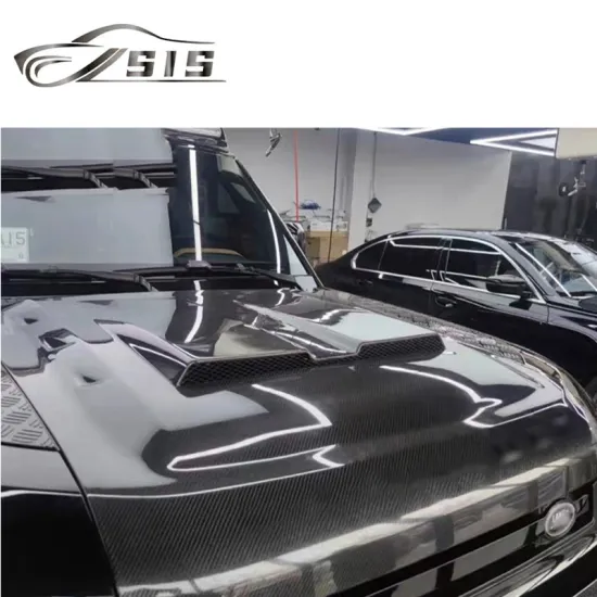 Defender 90/110/130 Dry Carbon Fiber Hood Bonnet for SVR - Car Exterior Parts