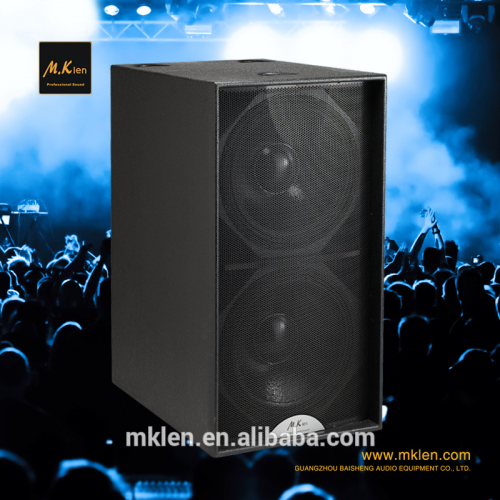 Professional 18 Inch Passive Sub-bass PA Loudspeaker with Built-In Mixer