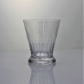 Graverad kreativ stamfri Crystal Martini Cocktail Glass