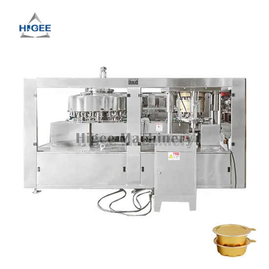 Automatic Seafood Crab Liquid Filling and Seaming Machine Line