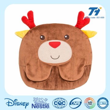 Christmas series baby soft toys customized reindeer shoes toys comfort warm shoes