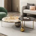 Metal Black and Gold Luxury Coffee Table