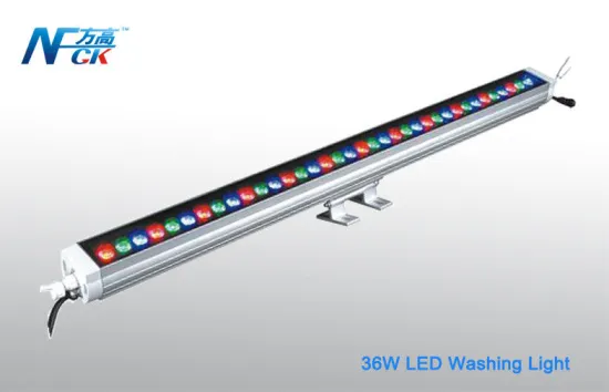 Aluminum 36w Energy Saving Ip65 Led Wall Wash Light , Cw / Ww Led
