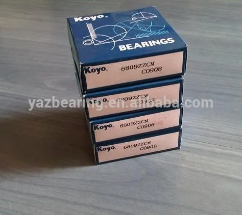 6809 Z ZZCM Koyo Thin section bearing