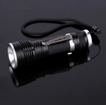 cheap led aluminum flashlight T6 strong light torch, led flashlight aluminum