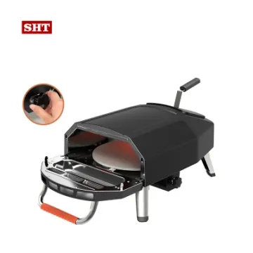 Portable Outdoor 16 Inch Camping Stone Light Pizza Oven