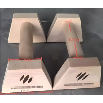 Supporto per flessioni in legno per l&#39;home fitness