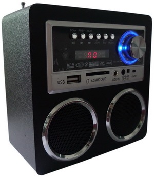 Multimedia FM-USB-SD speaker