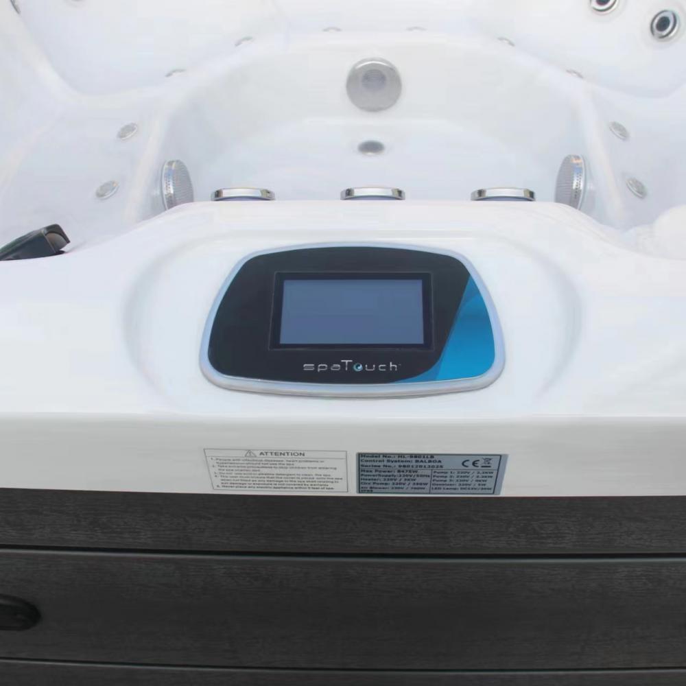 6 Person Outdoor Spa Whirlpool Massage Hot Tub