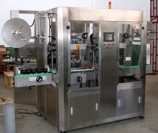 Automatic shrink sleeve applicator of packaging machine