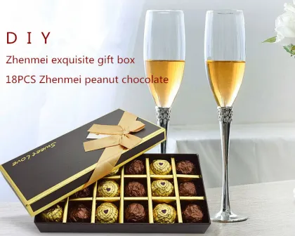 18PCS Diy peanut chocolate