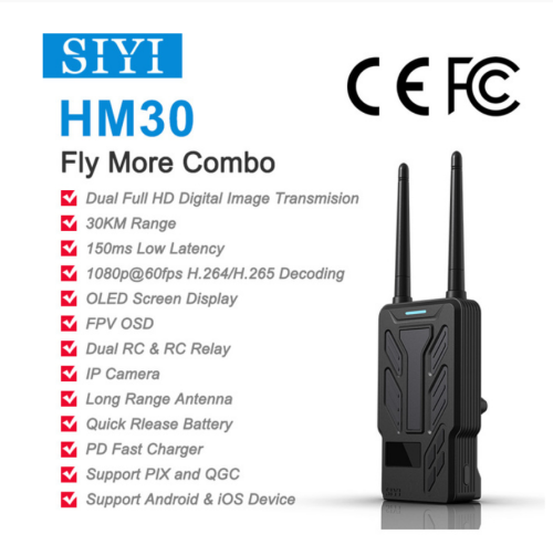 Siyi HM30 vola più trasmissione dell&#39;immagine digitale combinata