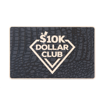 Luxury Metal VIP Business Cards with QR Code and Logo Printing