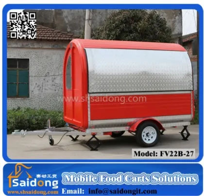 Manufature Customized Mobile Street Ice Cream Vending Van/ Commercial Fried Ice Cream Food Van for Sale