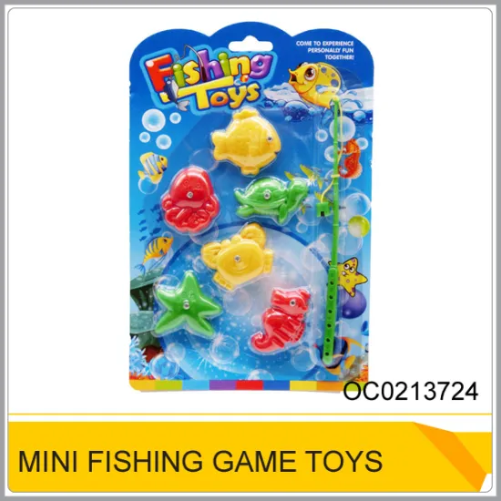 Promotion small plastic toy fish for kids OC0213724