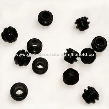 Black Rubber O-ring with Compression Molding, Suitable for Electronic Equipment