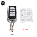 868 mhz Car Garage Door Opener Keychain 4 buttons RF Remote Control Switch Cloning Transmitter Duplicator Copy Code
