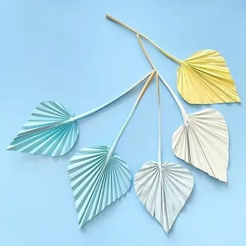 Customize Color Reusable Dried Flowers Bouquet Palm Leaf for Cake Decoration - OEM Cake Tool Supplier