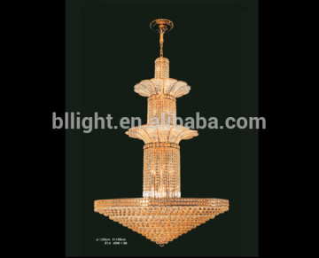 Huge hotel decorative luxury big crystal chandelier lighting