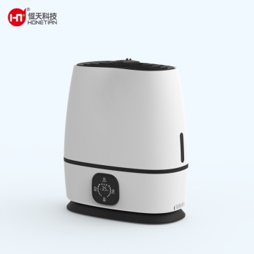 HONETIAN filling water on top 8 timer warm mist or cool mist night light remote control 6.0L capacity indoor hybird humidifier