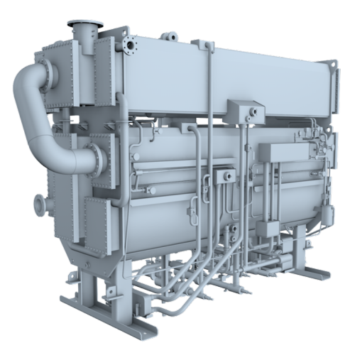 Hot Water Driven Absorption Chiller