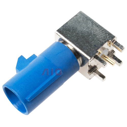 Straight Right Angle Male PCB Mount FAKRA Connector