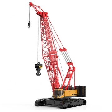 Max Lifting Capacity and Reach of Crawler Crane SCC1000A-6: 100t Load with 64m Boom