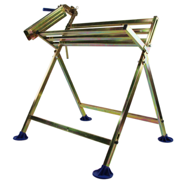 Steel Folding Sawhorse for Heavy Duty Lumber Cutting - Holzfforma