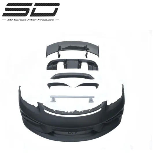 Factory Made Dry Carbon Fiber Body Kits for 718 Cayman