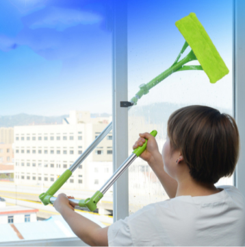 2024 Hot Selling Foldable Retractable Pole Window Cleaning Mop