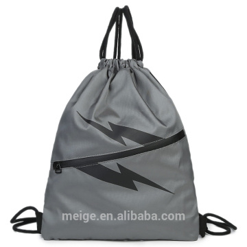 Fashion sport drawstring bag Unisex polyester backpack