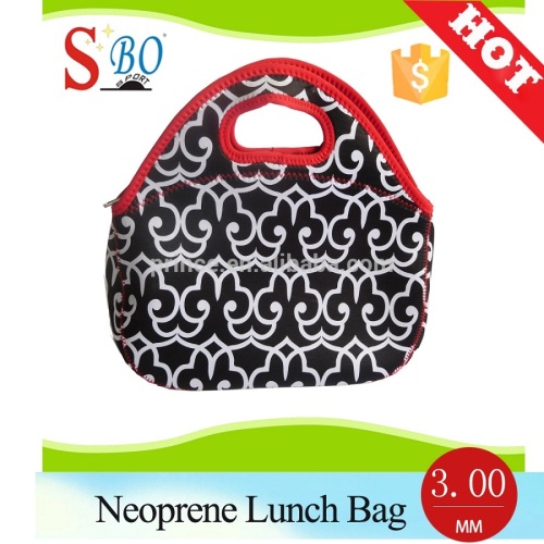 Wholesale Neoprene Insulated Handle Kids Food Box Lunch Bag