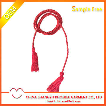Honor Cord Single Color in Red for Graduation