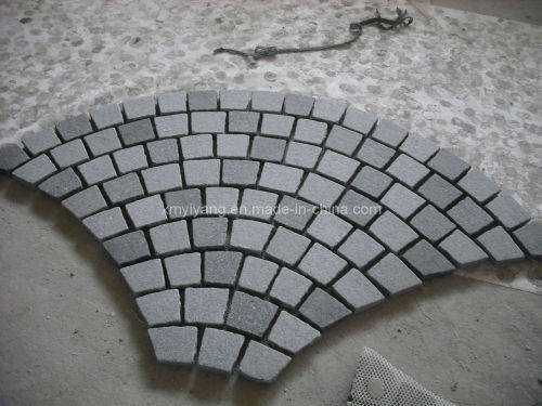 Granite Cobblestone, Paving Stone for Floorings and Garden Decoration