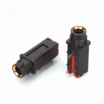 Female Stereo 6.35mm Microphone Jack Socket Connector