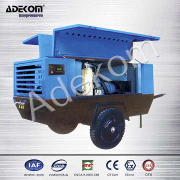 Gold supplier china portable air compressor for sand blasting