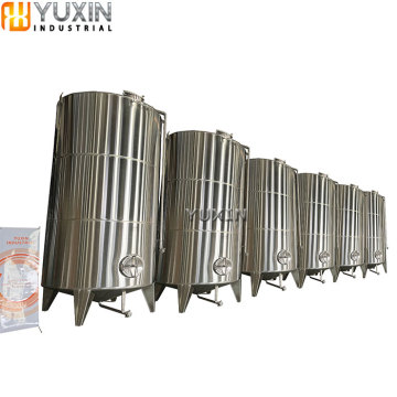 Stainless Steel Edible Oil Storage Mixing Tank - 3000L to 20000L