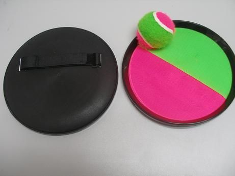 Pc , Pe Curved Velcro Catch Ball Set Customised For Sport