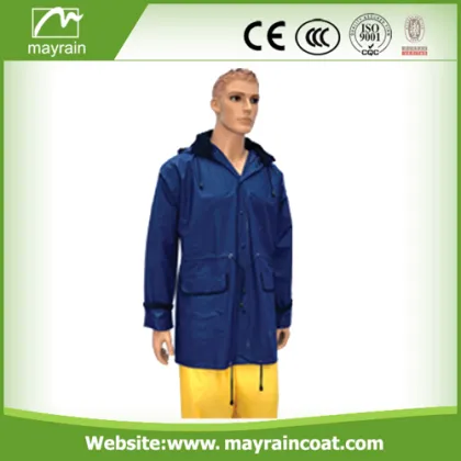 PVC Outdoor Rain Jacket With Pants
