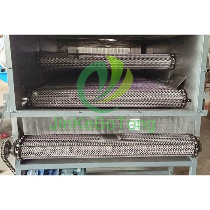 Sistema de secado con correa de malla de larga duración